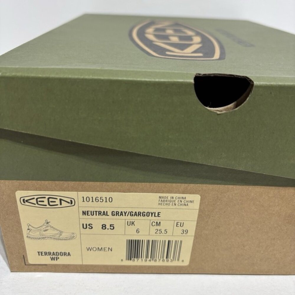 Keen Women’s Terradora Waterproof Hiking Shoes Gray, Size 8.5 M - Picture 7 of 7
